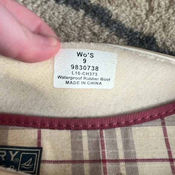 SPERRY TOP SIDER WOMENS 9 BALLET RUBBER SHOES - Picture 3 of 8